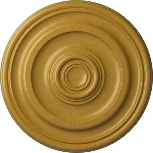 Ekena Millwork Kepler Traditional Medallion (For Canopies up to 2 5/8"), 11 7/8"OD x 1 1/4"P, Iridescent Gold CM12KPIGS - main